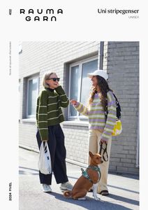 Hovedbilde 452-1 Dame, Herre  Uni stripegenser 