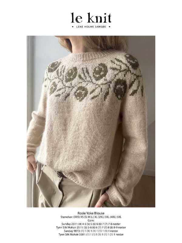 LHS-91 Rosie Yoke Blouse  oppskrift