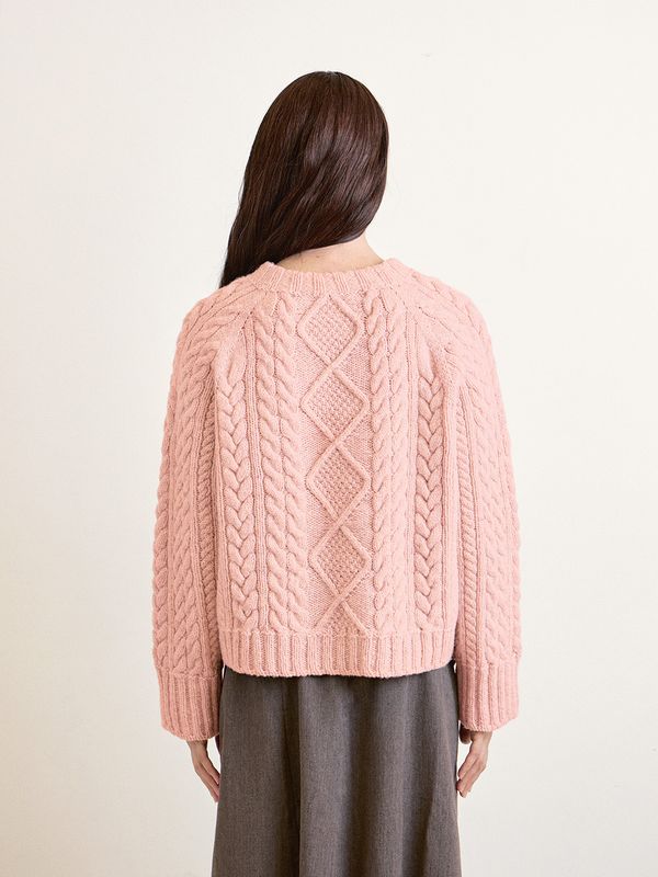 2602 DIY Nr. 8  Loom Sweater oppskrift