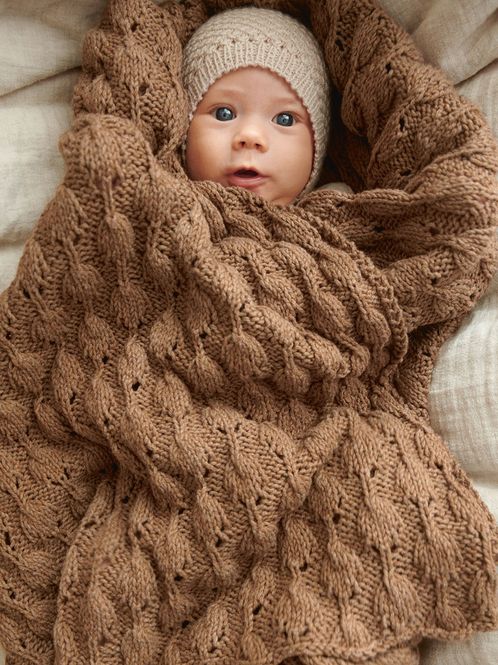 Hovedbilde Lilja Babyblanket