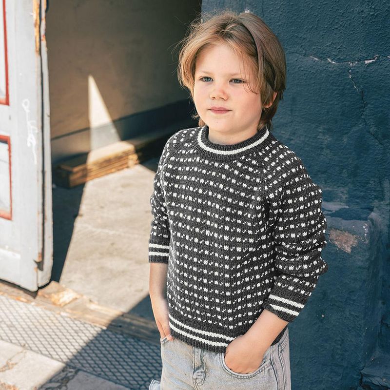 Islender genser Junior (i Tynn Peer Gynt)