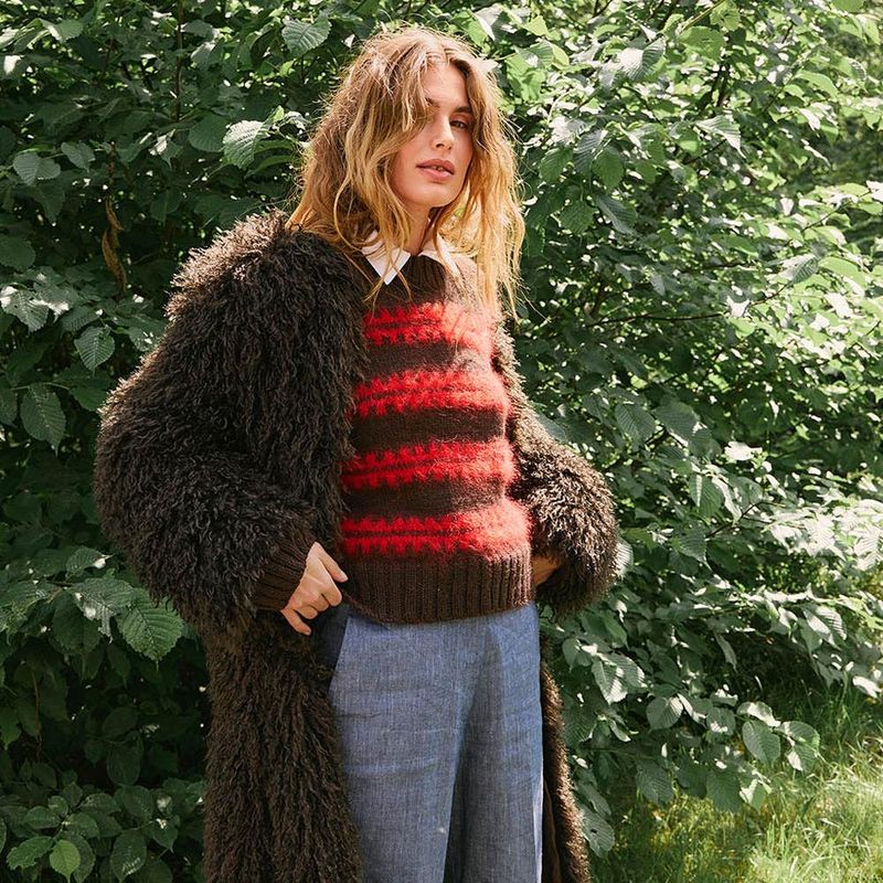 Enkeltoppskrift / 2507 DIY Ridge Sweater / Nr. 8