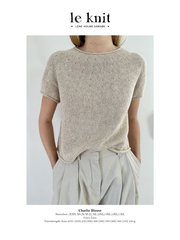 LHS-41 Plain Yoke Tee oppskrift