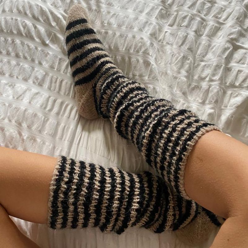 Vandrestrømper oppskrift