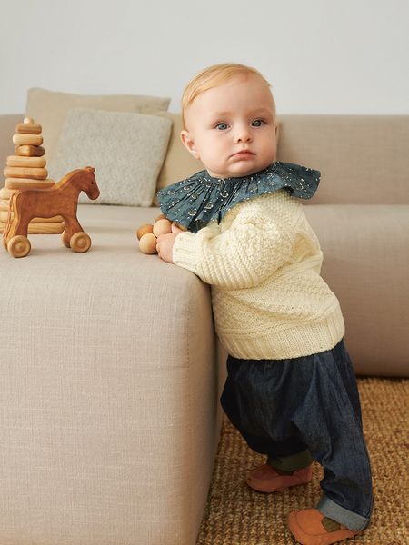 Sandnes Garn - Guernsey Sweater Baby strikkepakke