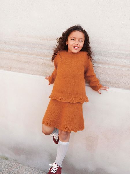 Sandnes Garn - Augustine Sweater Junior strikkepakke