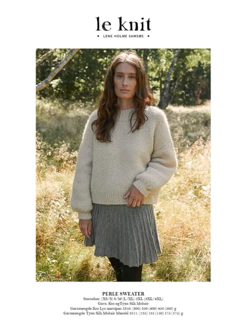 Hovedbilde LHS-37 Perle sweater oppskrift