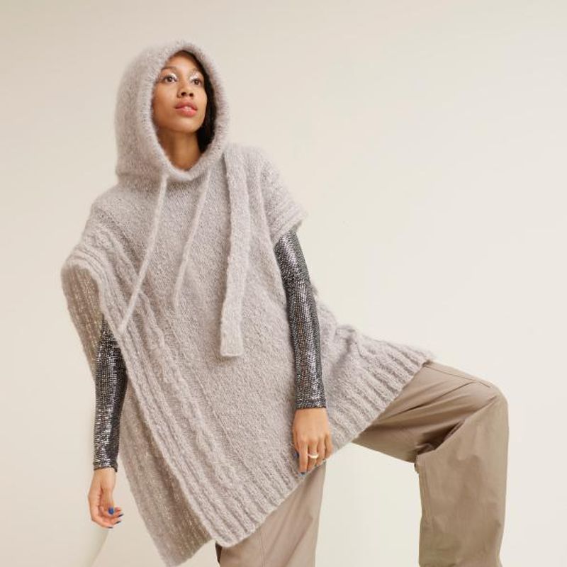 427-6 Pia poncho oppskrift
