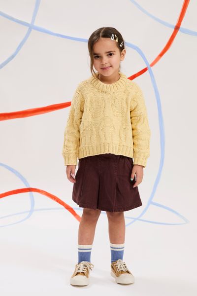 Rauma Garn - Mega Mood Sweater, barn strikkepakke