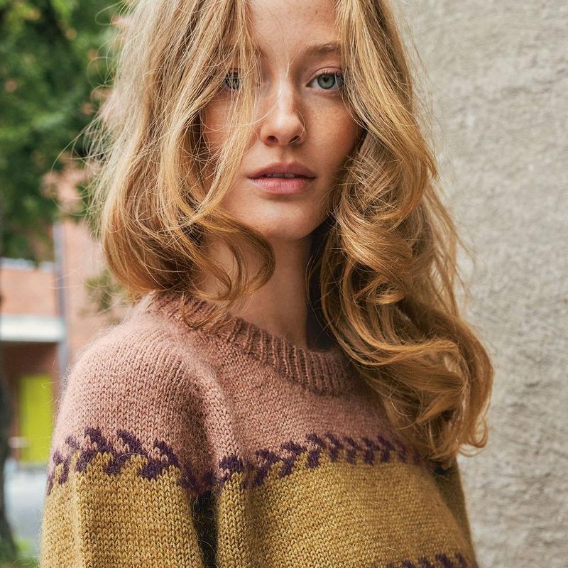 2510  Nr.5 Astrid damegenser oppskrift