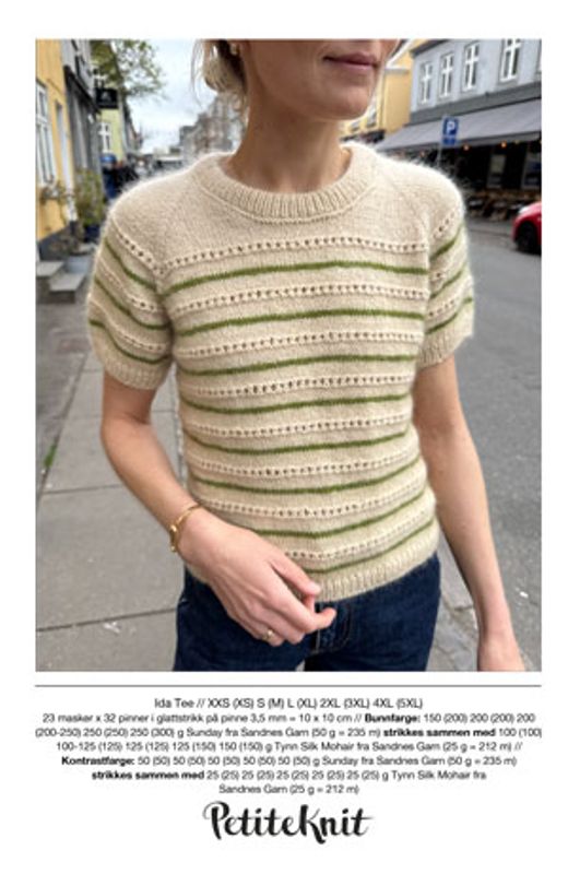 PK-279  Ida Tee oppskrift