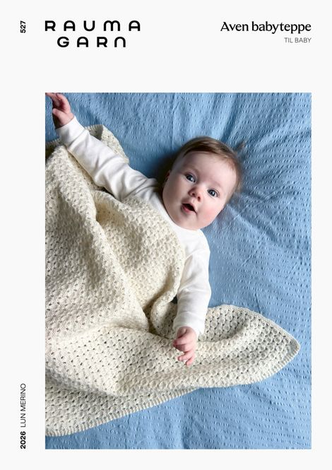 Hovedbilde 527 Aven babyteppe oppskrift