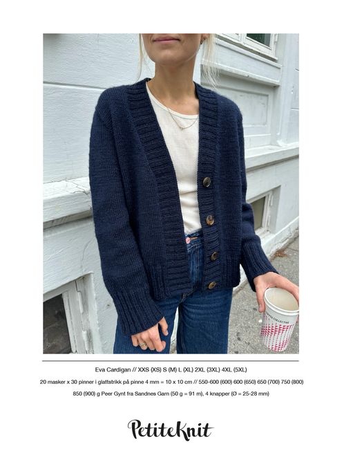 Hovedbilde PK-215 Eva cardigan oppskrift