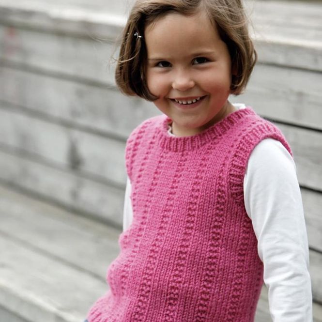 Hovedbilde Vest med rund hals 