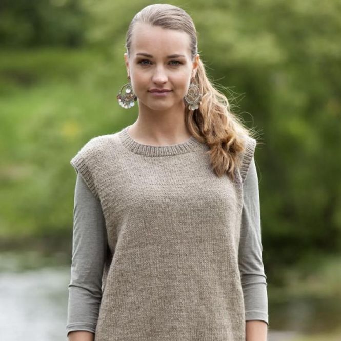 Hovedbilde Vest V/rund hals unisex