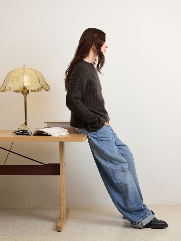 2602 DIY Nr. 7  Elva Sweater oppskrift